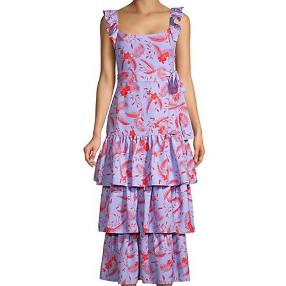 LIKELY Charlotte Dress Periwinkle Size 8 NWT